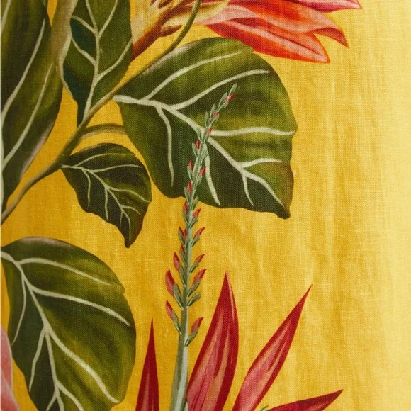 Farm RIO Spring Awakening Placed Floral Linen Dress - Picture 6 of 7